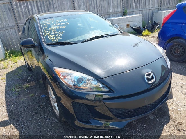 Auction sale of the 2012 Mazda Mazda3 Gs-sky, vin: JM1BL1V74C1539845, lot number: 12670716