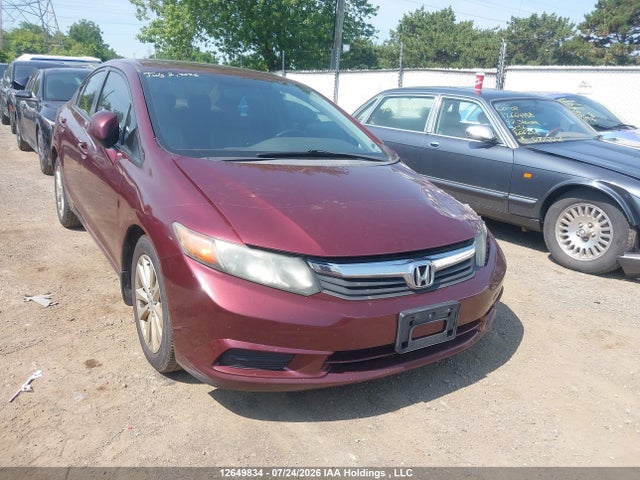 2012 Honda Civic Ex-l მანქანა იყიდება აუქციონზე, vin: 2HGFB2F98CH033111, აუქციონის ნომერი: 12649834