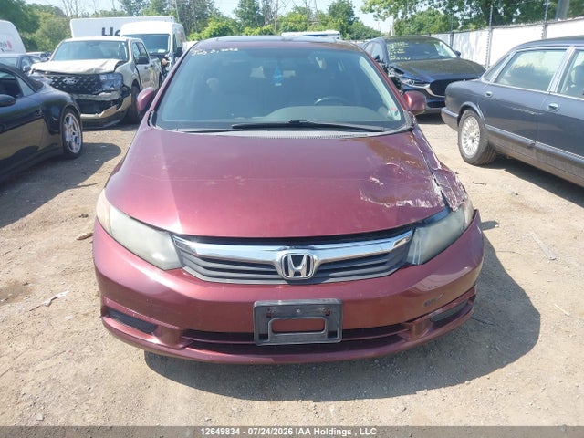2012 Honda Civic Ex-l მანქანა იყიდება აუქციონზე, vin: 2HGFB2F98CH033111, აუქციონის ნომერი: 12649834