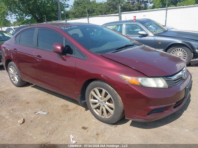 2012 Honda Civic Ex-l მანქანა იყიდება აუქციონზე, vin: 2HGFB2F98CH033111, აუქციონის ნომერი: 12649834