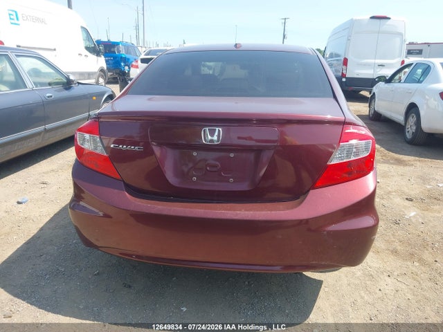 2012 Honda Civic Ex-l მანქანა იყიდება აუქციონზე, vin: 2HGFB2F98CH033111, აუქციონის ნომერი: 12649834