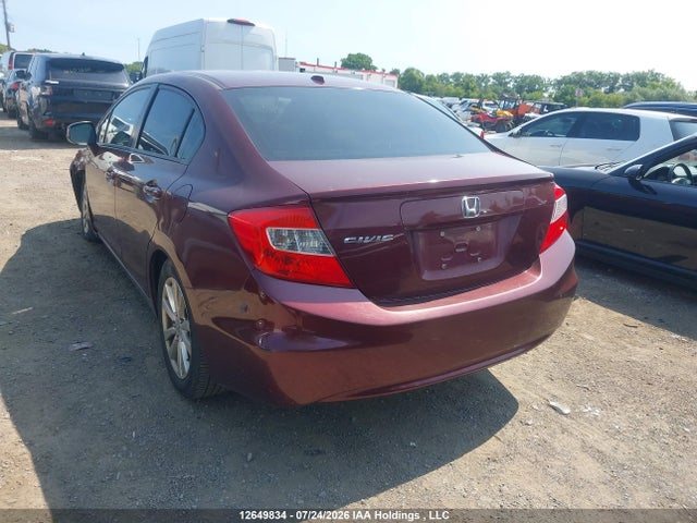 2012 Honda Civic Ex-l მანქანა იყიდება აუქციონზე, vin: 2HGFB2F98CH033111, აუქციონის ნომერი: 12649834
