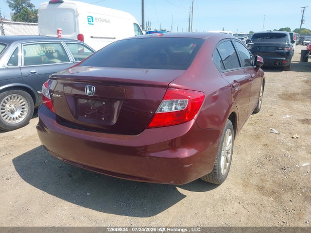 2012 Honda Civic Ex-l მანქანა იყიდება აუქციონზე, vin: 2HGFB2F98CH033111, აუქციონის ნომერი: 12649834