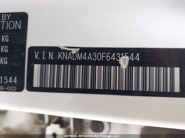 Продаж на аукціоні авто 2015 Kia Rio Lx, vin: KNADM4A30F6431544, номер лоту: 12679536