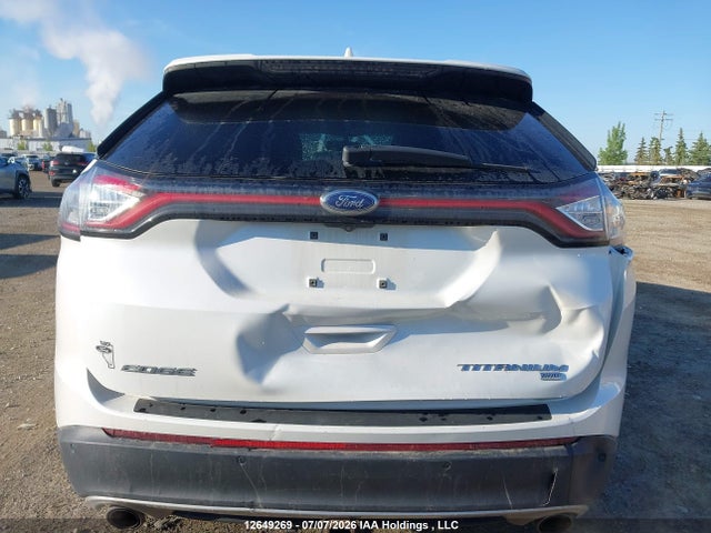 2015 Ford Edge Titanium მანქანა იყიდება აუქციონზე, vin: 2FMTK4K84FBB57681, აუქციონის ნომერი: 12649269