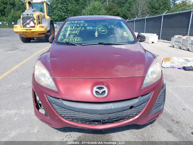 Aukcja sprzedaży 2011 Mazda Mazda3 Gx, vin: JM1BL1KF7B1480221, numer aukcji: 12655453