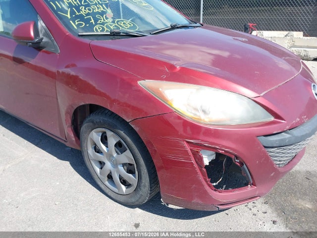 Aukcja sprzedaży 2011 Mazda Mazda3 Gx, vin: JM1BL1KF7B1480221, numer aukcji: 12655453