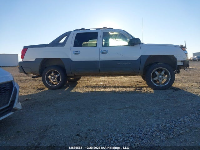 12679564 :رقم المزاد ، 3GNEK13T02G309257 vin ، 2002 Chevrolet Avalanche K1500 مزاد بيع