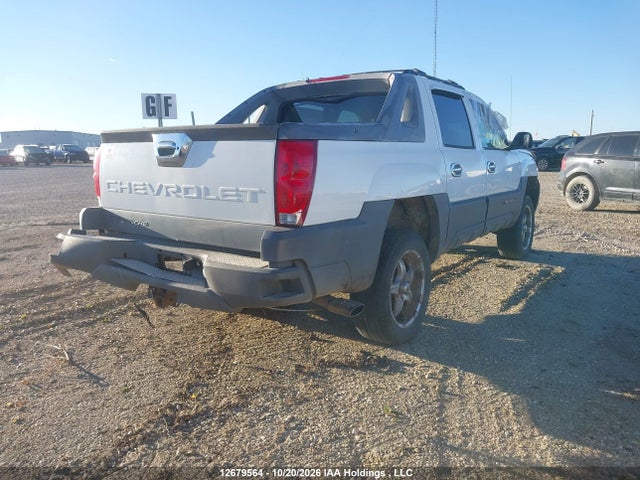 12679564 :رقم المزاد ، 3GNEK13T02G309257 vin ، 2002 Chevrolet Avalanche K1500 مزاد بيع