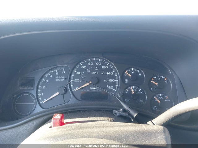 12679564 :رقم المزاد ، 3GNEK13T02G309257 vin ، 2002 Chevrolet Avalanche K1500 مزاد بيع