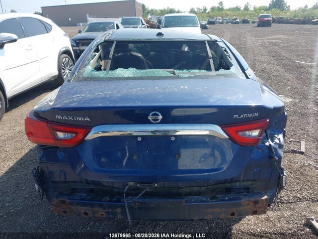 Продажа на аукционе авто 2017 Nissan Maxima Platinum/s/sl/sr/sv, vin: 1N4AA6AP0HC381428, номер лота: 12679565