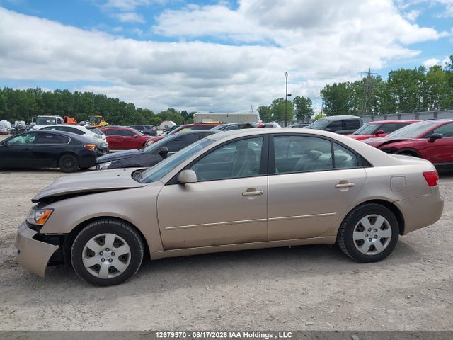2006 Hyundai Sonata Gl მანქანა იყიდება აუქციონზე, vin: KMHET46CX6A083084, აუქციონის ნომერი: 12679570