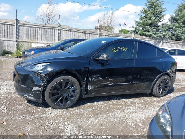 2022 Tesla Model Y Long Range მანქანა იყიდება აუქციონზე, vin: 7SAYGDEE8NF337389, აუქციონის ნომერი: 12679580