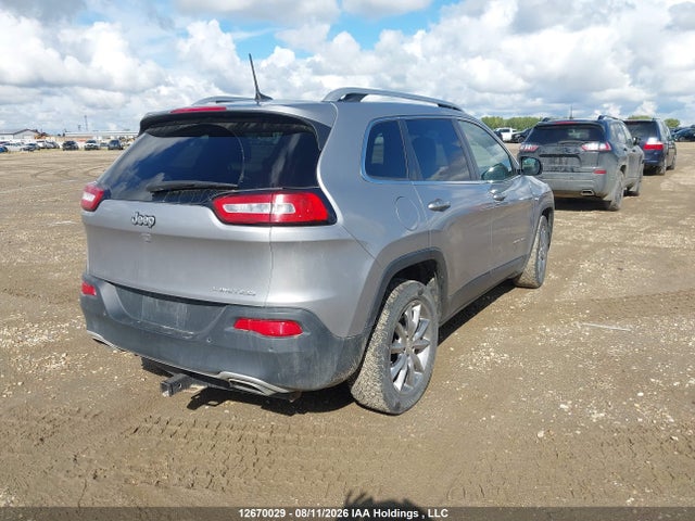 Auction sale of the 2018 Jeep Cherokee Limited, vin: 1C4PJLDX0JD535277, lot number: 12670029