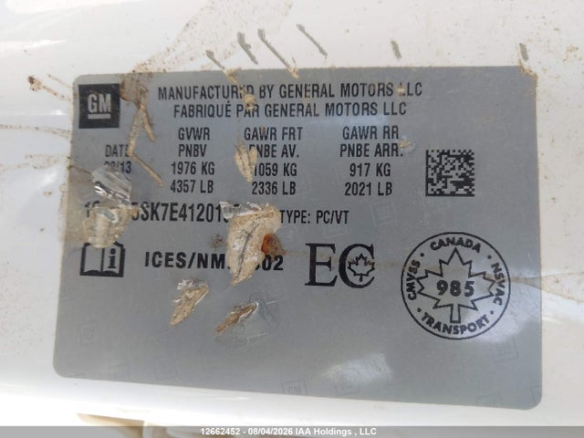 Buick Verano 2014 1G4PP5SK7E4120198 Image 9