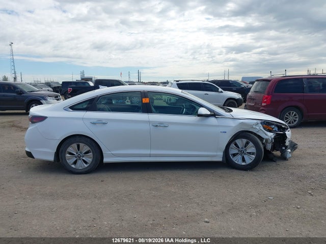 12679621 :رقم المزاد ، KMHE24L39JA086929 vin ، 2018 Hyundai Sonata Hybrid Gl مزاد بيع