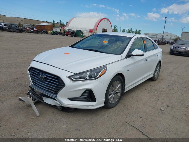 12679621 :رقم المزاد ، KMHE24L39JA086929 vin ، 2018 Hyundai Sonata Hybrid Gl مزاد بيع