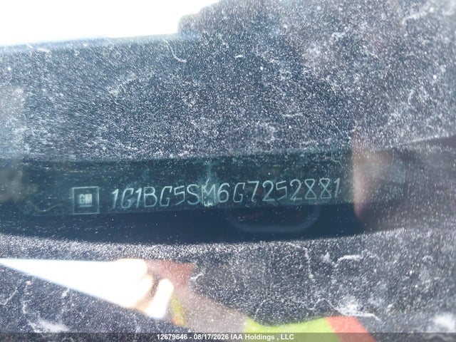 1G1BG5SM6G7252881 Chevrolet Cruze Premier