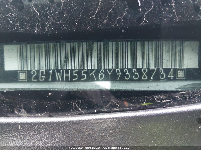 Aukcja sprzedaży 2000 Chevrolet Impala Ls, vin: 2G1WH55K6Y9338734, numer aukcji: 12679659
