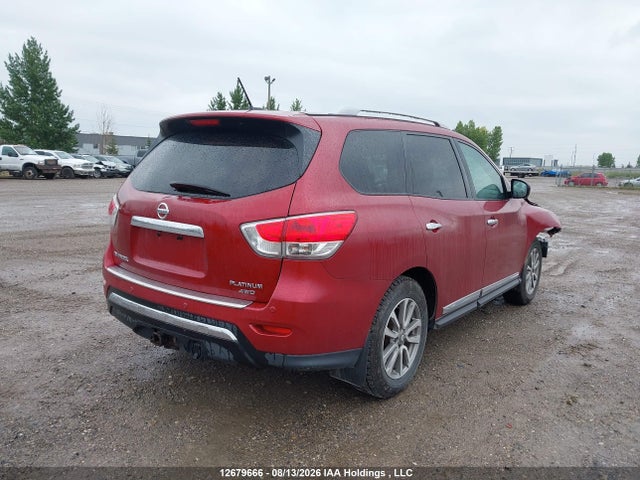 Nissan Pathfinder S/sv/sl/platinum 2015 5N1AR2MM4FC695444 Image 4