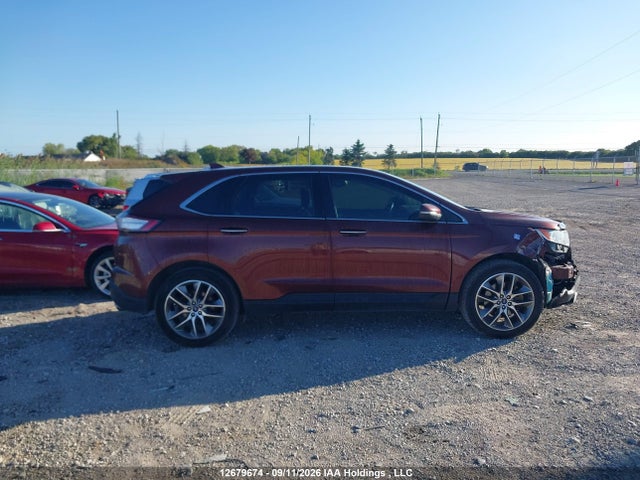 2016 Ford Edge Titanium მანქანა იყიდება აუქციონზე, vin: 2FMPK4K95GBC54996, აუქციონის ნომერი: 12679674
