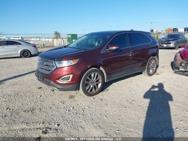 2016 Ford Edge Titanium მანქანა იყიდება აუქციონზე, vin: 2FMPK4K95GBC54996, აუქციონის ნომერი: 12679674