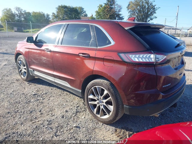 2016 Ford Edge Titanium მანქანა იყიდება აუქციონზე, vin: 2FMPK4K95GBC54996, აუქციონის ნომერი: 12679674