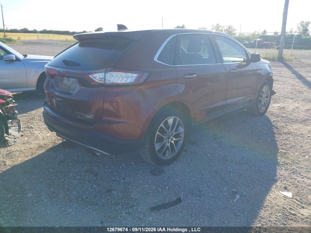 2016 Ford Edge Titanium მანქანა იყიდება აუქციონზე, vin: 2FMPK4K95GBC54996, აუქციონის ნომერი: 12679674