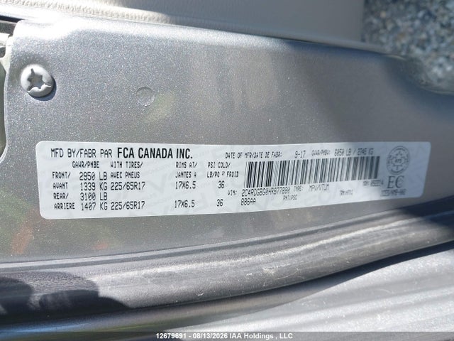 Dodge Grand Caravan Se 2017 2C4RDGBG0HR877880 Image 19