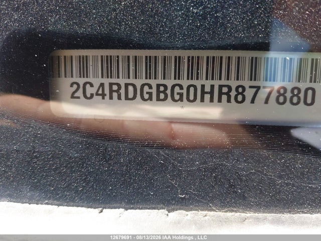 Dodge Grand Caravan Se 2017 2C4RDGBG0HR877880 Image 9