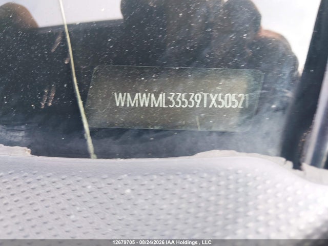 12679705 :رقم المزاد ، WMWML33539TX50521 vin ، 2009 Mini Cooper مزاد بيع