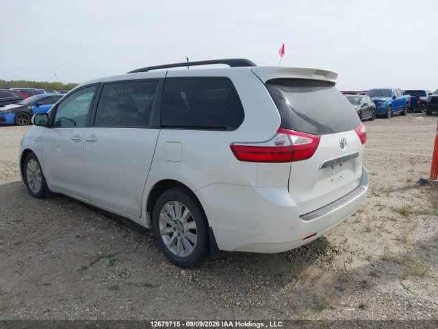 Продаж на аукціоні авто 2016 Toyota Sienna Xle/limited, vin: 5TDDK3DC5GS140943, номер лоту: 12679715