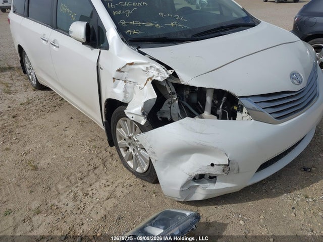 Продаж на аукціоні авто 2016 Toyota Sienna Xle/limited, vin: 5TDDK3DC5GS140943, номер лоту: 12679715