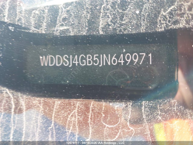 Aukcja sprzedaży 2018 Mercedes-benz Cla 250 4matic, vin: WDDSJ4GB5JN649971, numer aukcji: 12679717