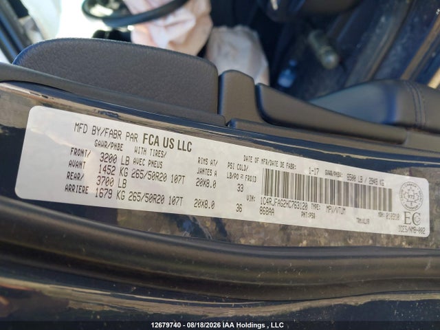Jeep Grand Cherokee Laredo 2017 1C4RJFAG2HC763120 Image 18