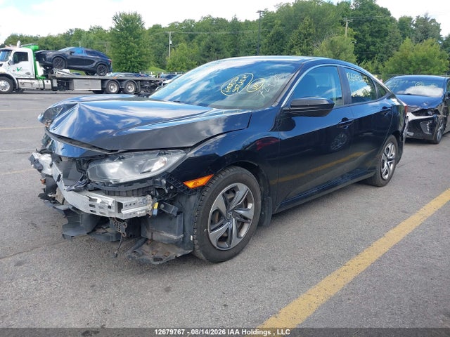 Honda Civic Lx 2019 2HGFC2F58KH026118 Image 2
