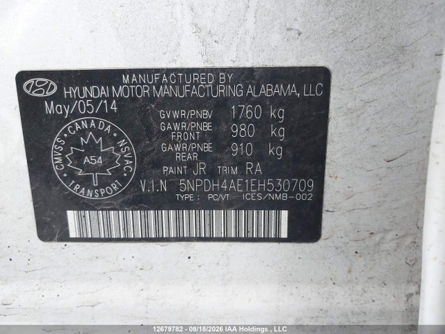 Aukcja sprzedaży 2014 Hyundai Elantra Se/sport/limited, vin: 5NPDH4AE1EH530709, numer aukcji: 12679782