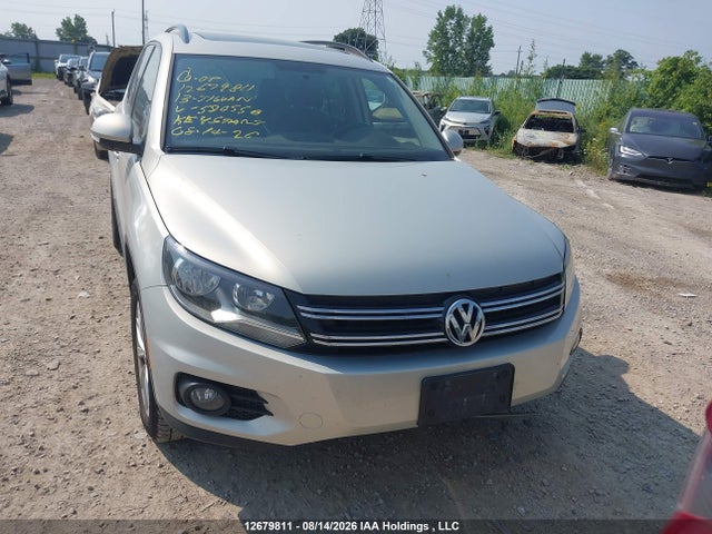 12679811 :رقم المزاد ، WVGJV3AX4DW580550 vin ، 2013 Volkswagen Tiguan 2.0 Tsi Comfortline/2.0 Tsi Highline/2.0 Tsi Trendline مزاد بيع