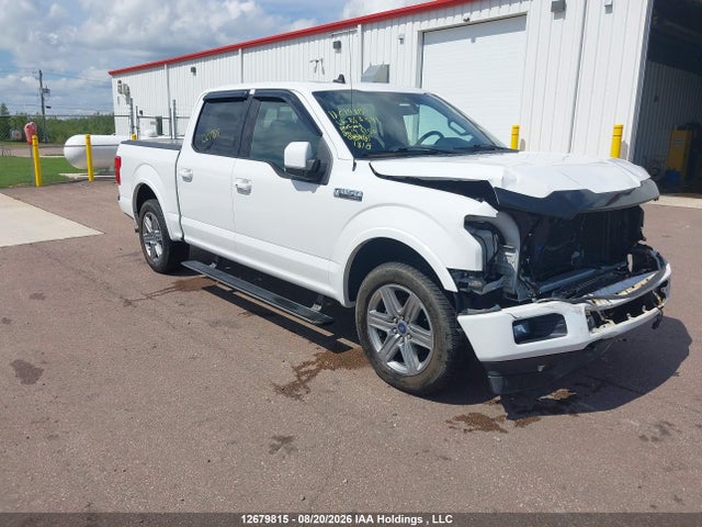 2019 Ford F150 Supercrew მანქანა იყიდება აუქციონზე, vin: 1FTEW1EP0KFB53591, აუქციონის ნომერი: 12679815