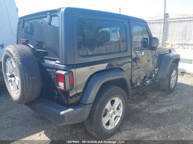 Продажа на аукционе авто 2020 Jeep Wrangler Sport S, vin: 1C4GJXAN0LW300752, номер лота: 12679903