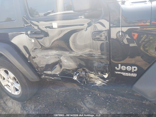 Продажа на аукционе авто 2020 Jeep Wrangler Sport S, vin: 1C4GJXAN0LW300752, номер лота: 12679903