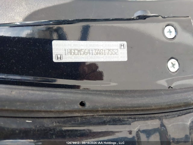 Продажа на аукционе авто 2003 Honda Accord Lx, vin: 1HGCM56413A817552, номер лота: 12679913