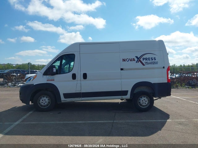 12679925 :رقم المزاد ، 3C6LRVCG1NE116743 vin ، 2022 Ram Promaster 2500 2500 High مزاد بيع