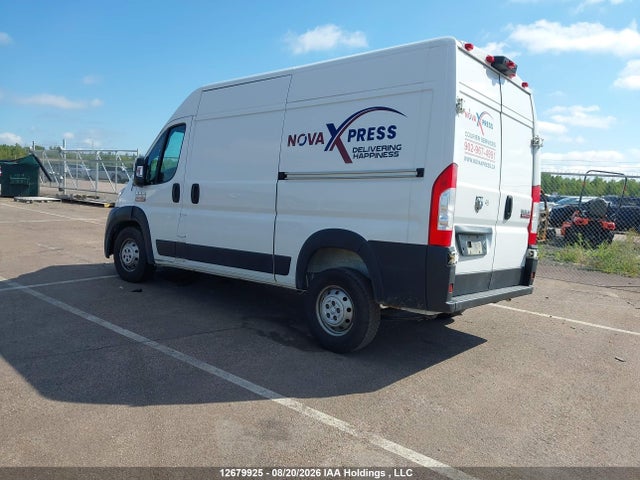 12679925 :رقم المزاد ، 3C6LRVCG1NE116743 vin ، 2022 Ram Promaster 2500 2500 High مزاد بيع