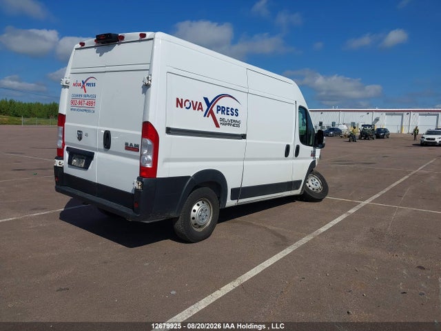 12679925 :رقم المزاد ، 3C6LRVCG1NE116743 vin ، 2022 Ram Promaster 2500 2500 High مزاد بيع