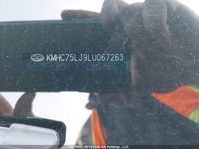 12679950 :رقم المزاد ، KMHC75LJ9LU067263 vin ، 2020 Hyundai Ioniq Electric Preferred مزاد بيع