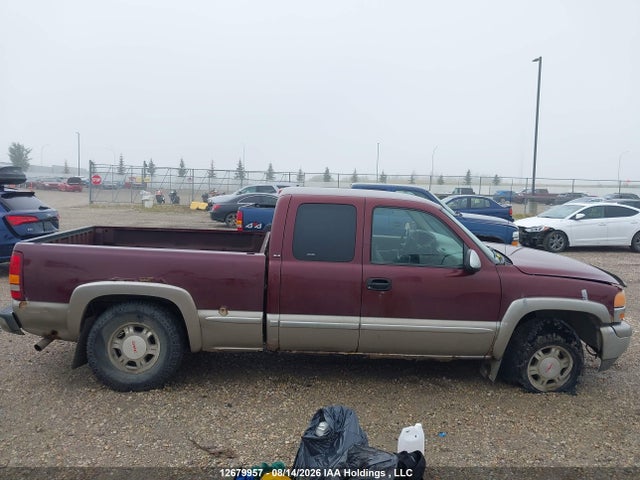 Продажа на аукционе авто 1999 Gmc New Sierra K1500, vin: 1GTEK19T1XZ537467, номер лота: 12679957