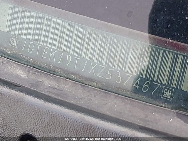 Продажа на аукционе авто 1999 Gmc New Sierra K1500, vin: 1GTEK19T1XZ537467, номер лота: 12679957