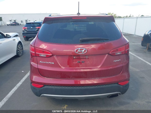 12679978 :رقم المزاد ، 5XYZT3LB1GG350464 vin ، 2016 Hyundai Santa Fe Sport 2.4 Base مزاد بيع