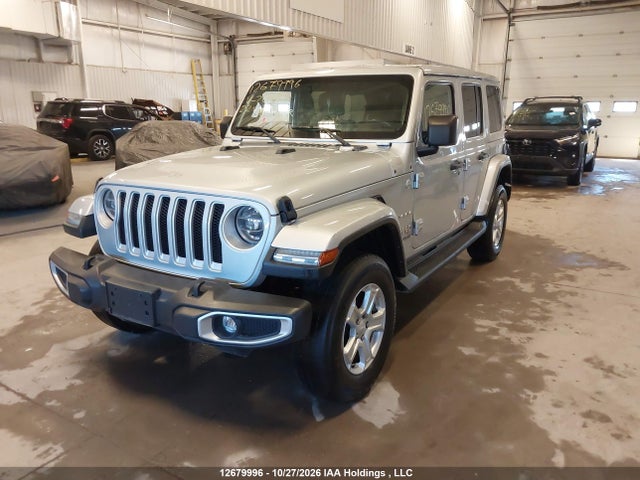Auction sale of the 2022 Jeep Wrangler Unlimited Sahara, vin: 1C4HJXEG9NW262117, lot number: 12679996